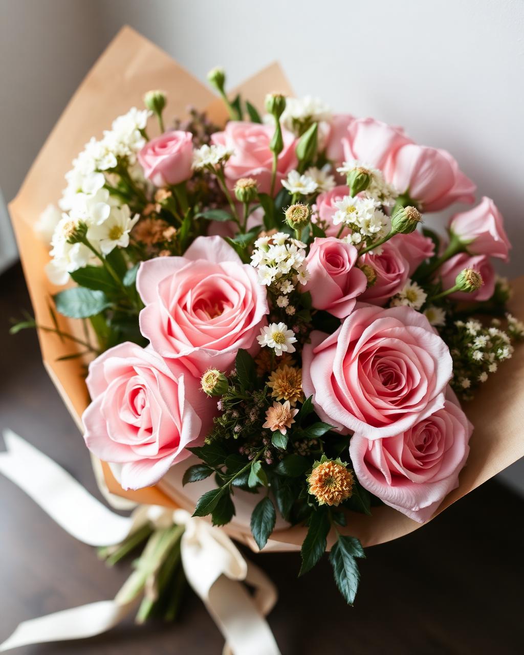Blush Garden Bouquet, everyday floral arrangement by Zuri Blooms