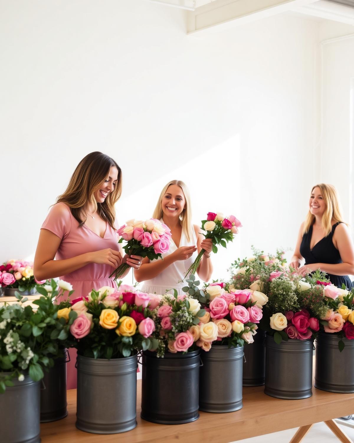 Hosting the Bouquet Bar at a Coral Gables wedding